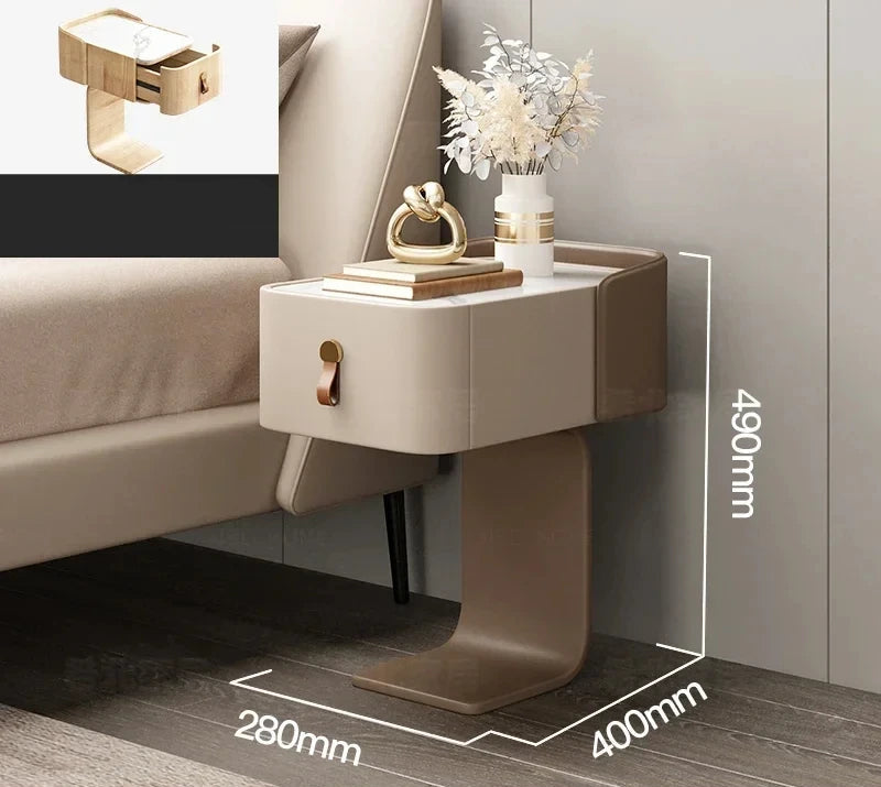 Vallon Pedestal Nightstand