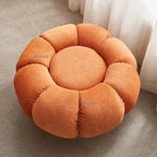 Bouclé Pouf Fleur