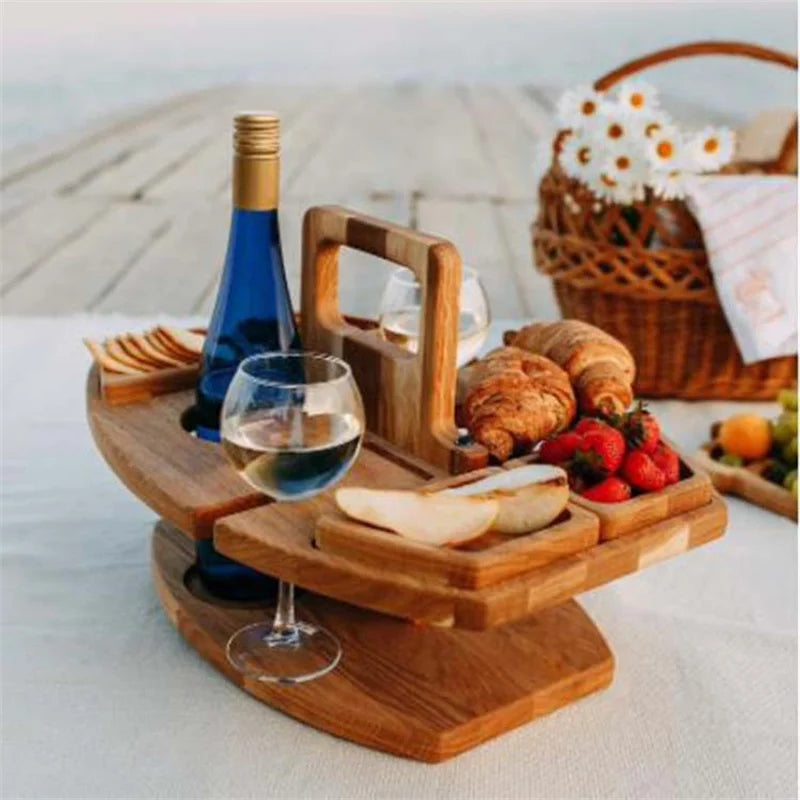 Portable Picnic Charcuterie Tray