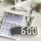 Mirror Clock Block