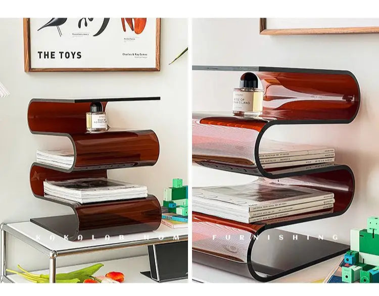 Ripple Bedside Magazine Rack