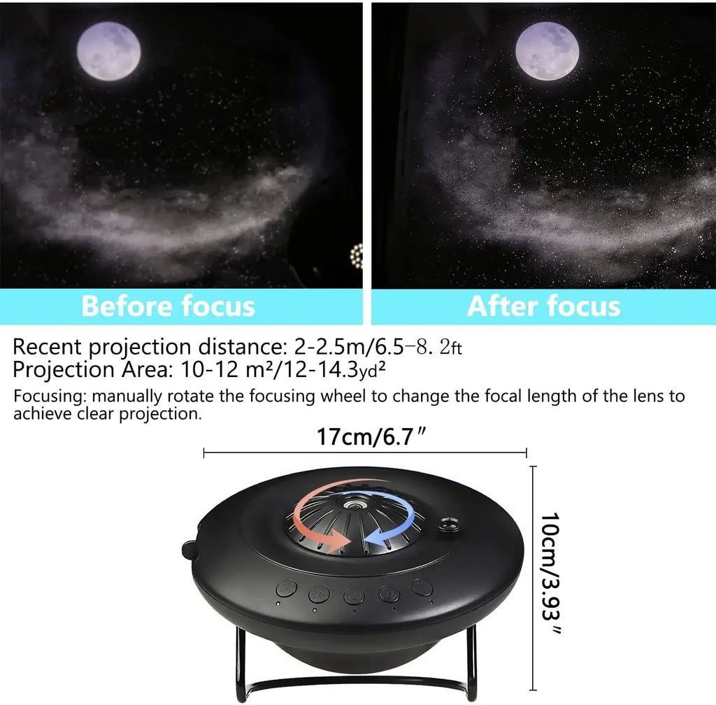 LED Star Projector Night Light