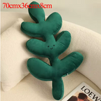 Coussins en forme de feuille de plante d'intérieur