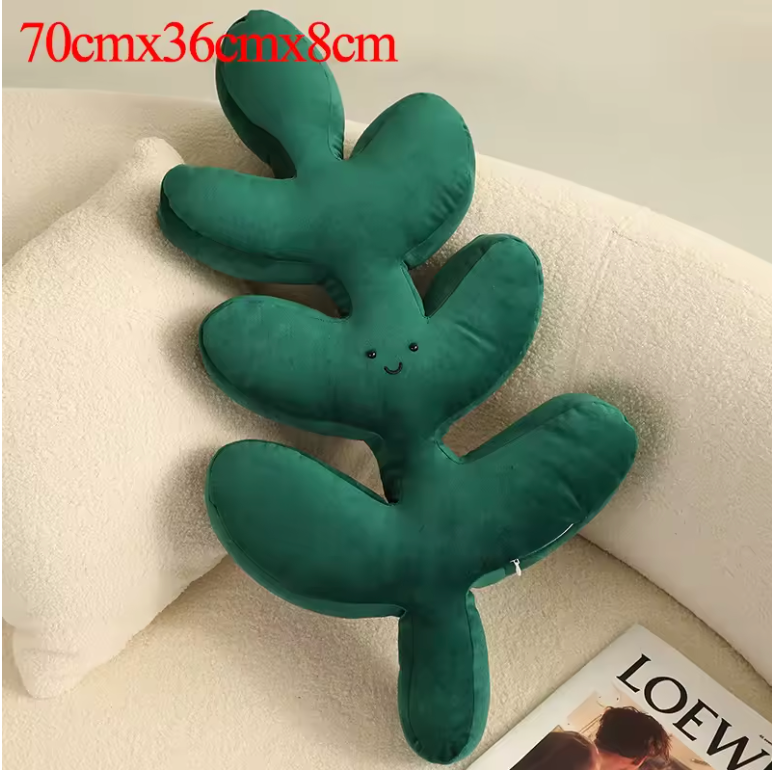 Houseplant Leaf Pillows