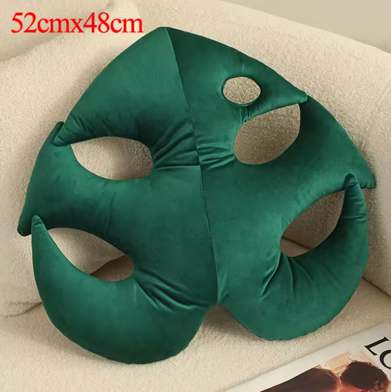 Houseplant Leaf Pillows