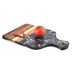 Marble and Wood Charcuterie board