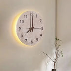Backlit Eclipse Stone Clock