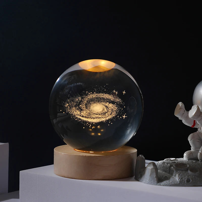 Galactic Crystal Ball Lamp