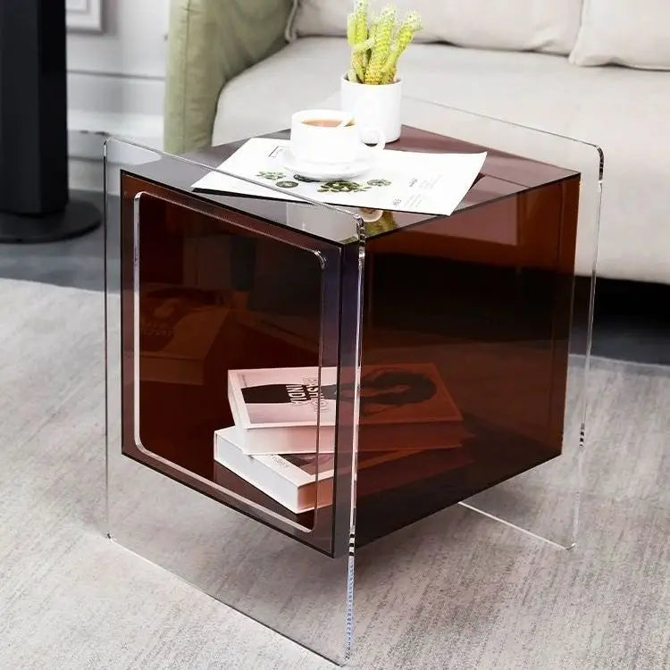 Floating Colour Cube Side Table
