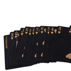 Black & Gold Waterproof Playing Cards