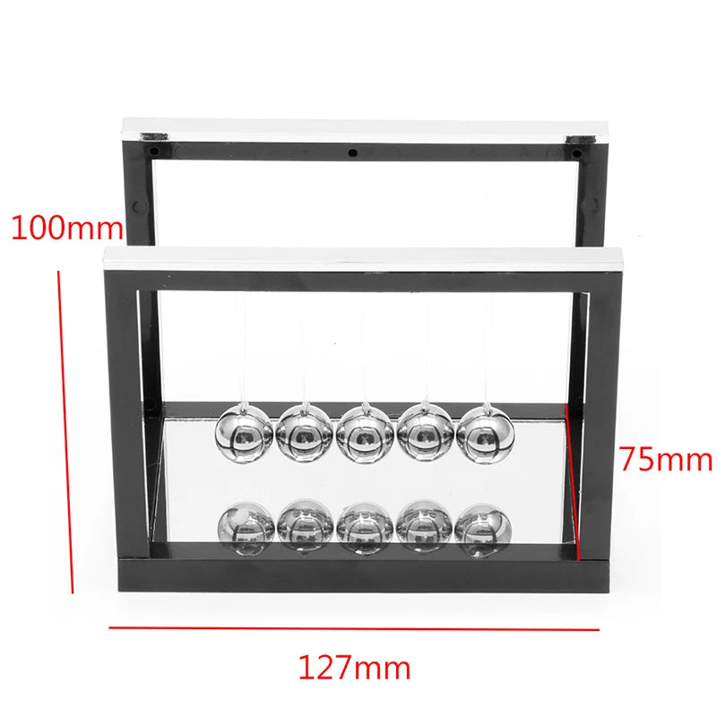 Luxury Mirrored Newtons Cradle