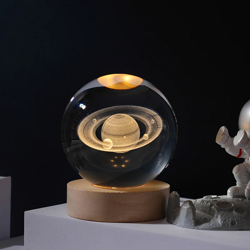 Galactic Crystal Ball Lamp