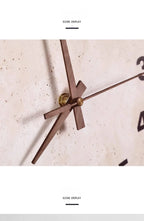 Backlit Eclipse Stone Clock