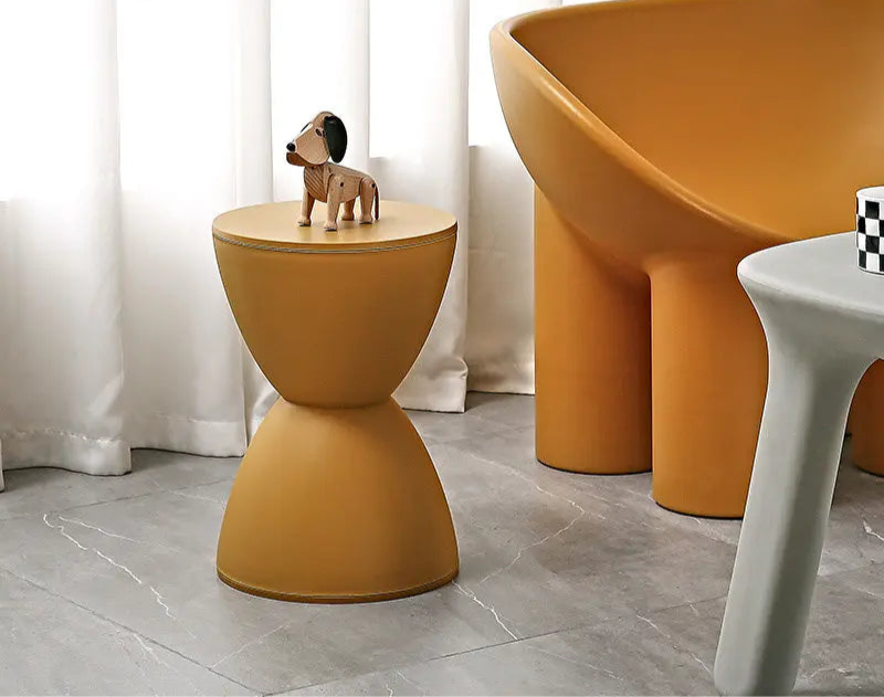 Nordic Hourglass Ottoman