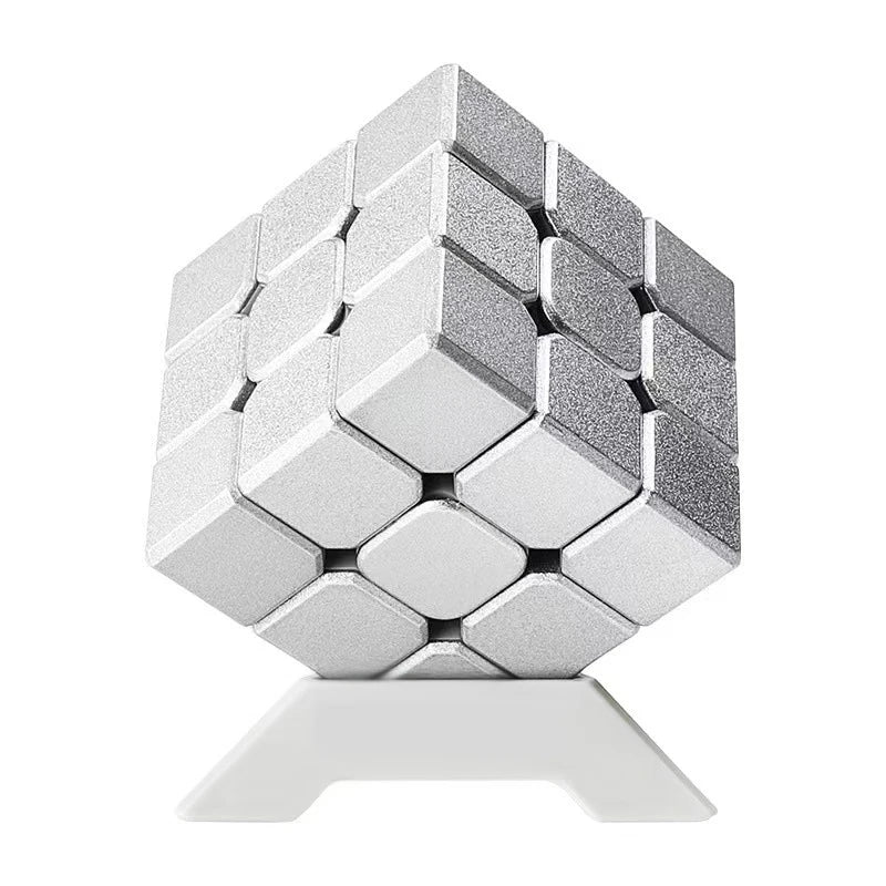 Minimalist Metal Rubik's Cube