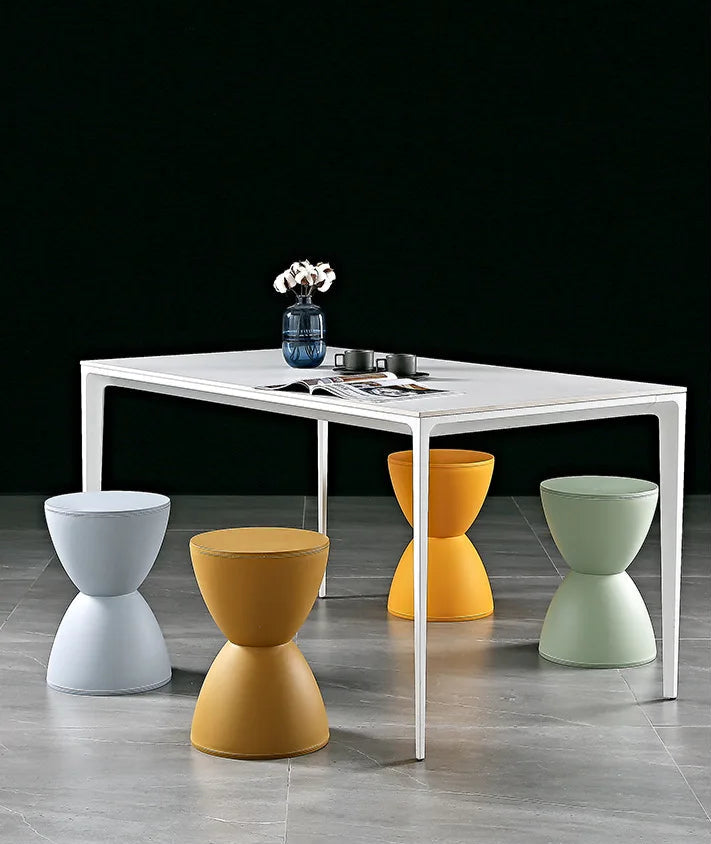 Nordic Hourglass Ottoman