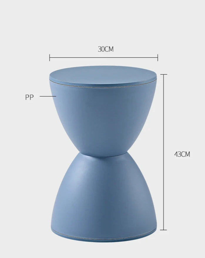 Nordic Hourglass Ottoman