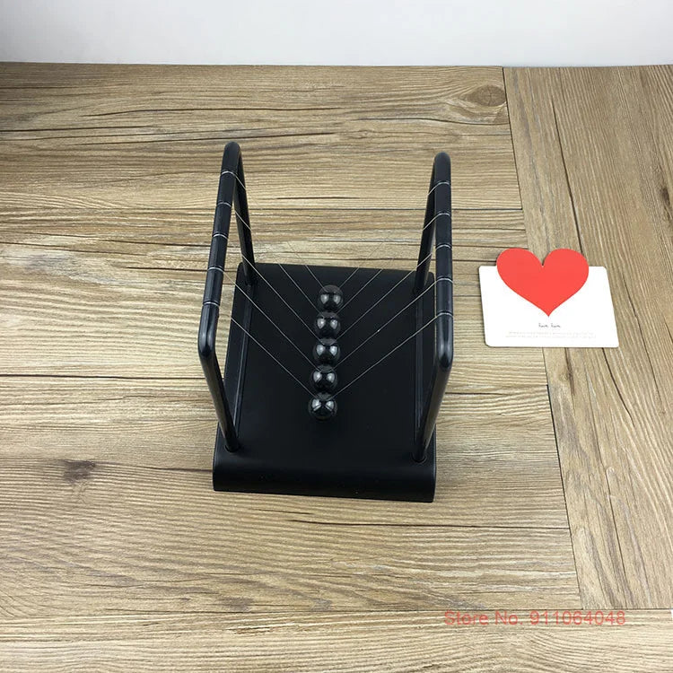 All-Black Newton's Cradle