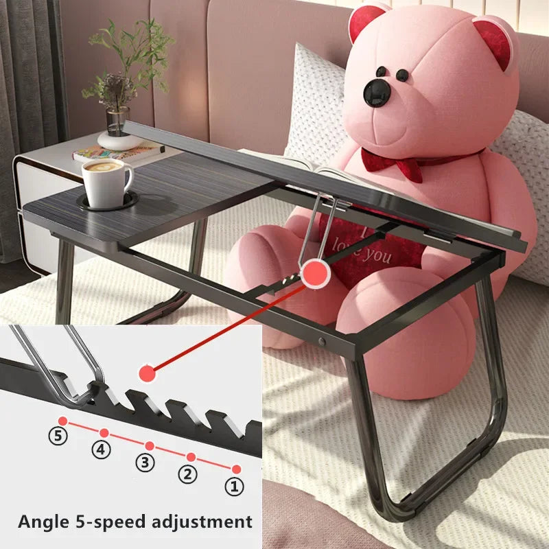 Adjustable Bed Table Tray