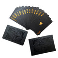 Black & Gold Waterproof Playing Cards