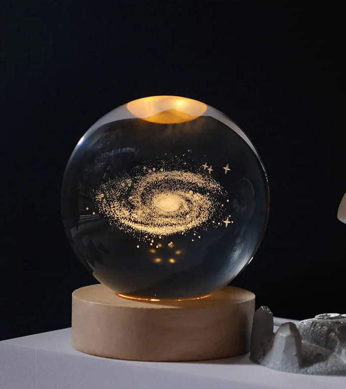 Galactic Crystal Ball Lamp