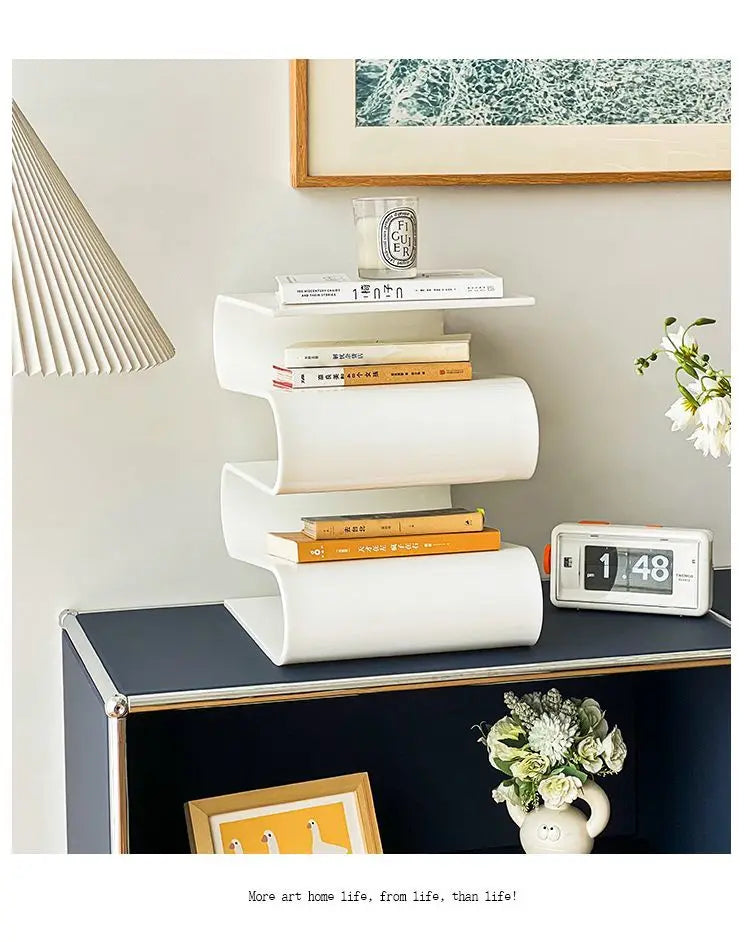 Ripple Bedside Magazine Rack