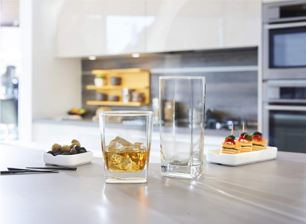 Luminarc 16 Piece Sterling Tumbler Set