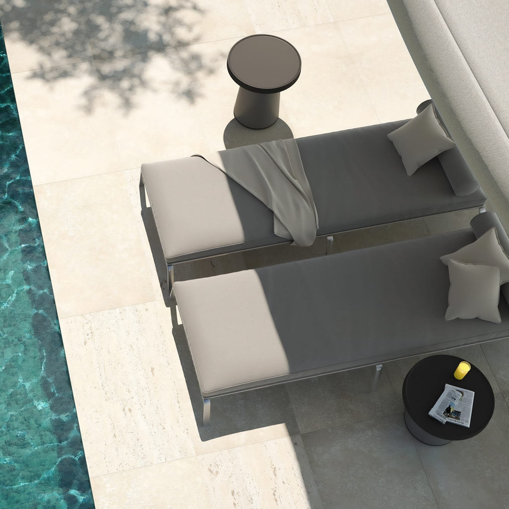 Thick Top Side Table Indoor & Outdoor Use