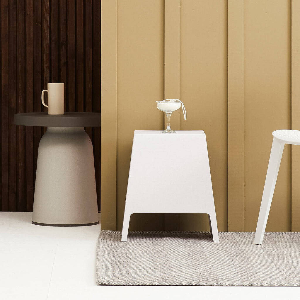 Thick Top Side Table Indoor & Outdoor Use