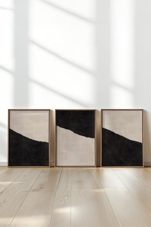 LUXE TRIO Lienzo Estirado x3