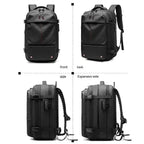 Travel Backpack Men's Business Multifunction Computer Bag Vacuum Compression Large-capacity Backpack