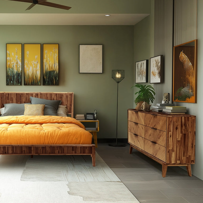 Megsu Veyron 6 Drawers Dresser