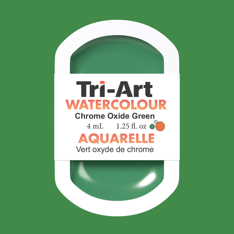 Tri-Art Water Colours - Chrome Oxide Green