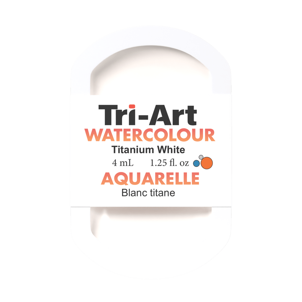 Aquarelles Tri-Art - Blanc de titane