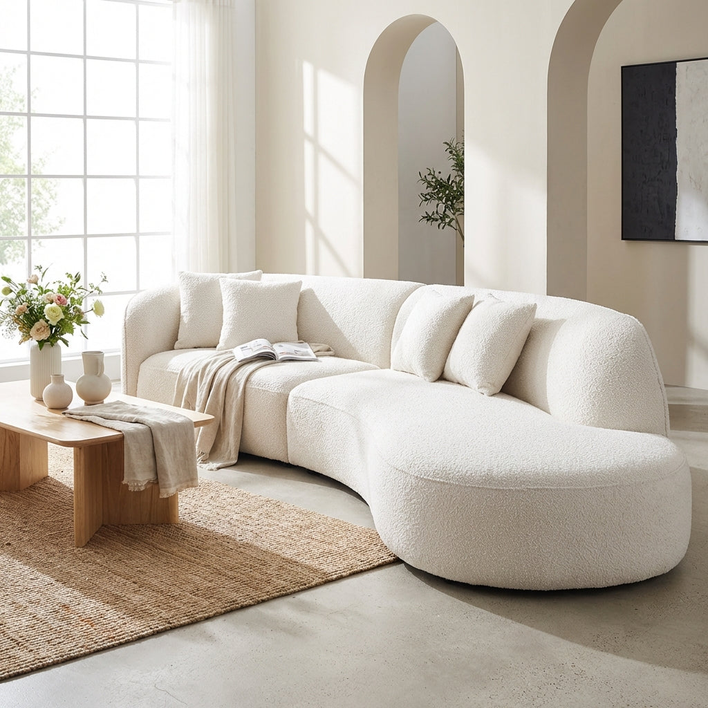 The Auckland Wool Fabric Sofa