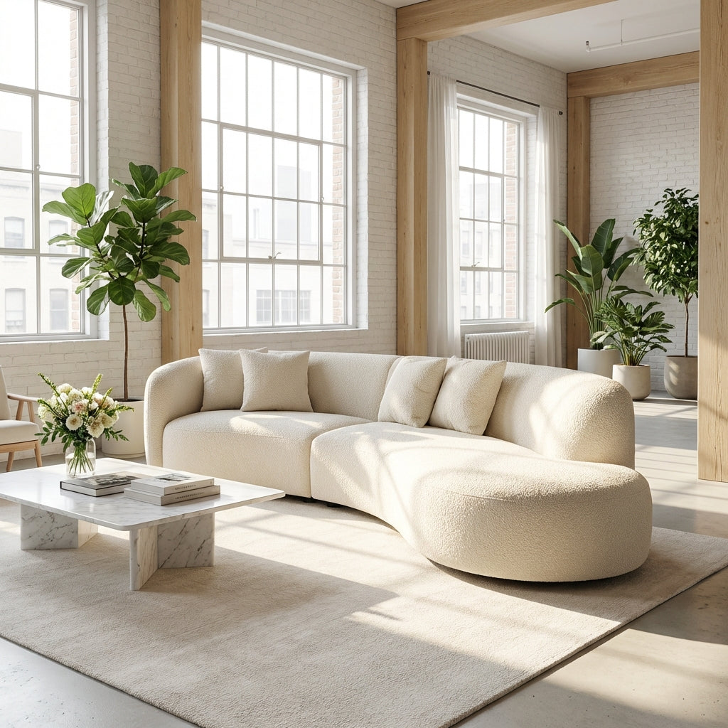 The Auckland Wool Fabric Sofa