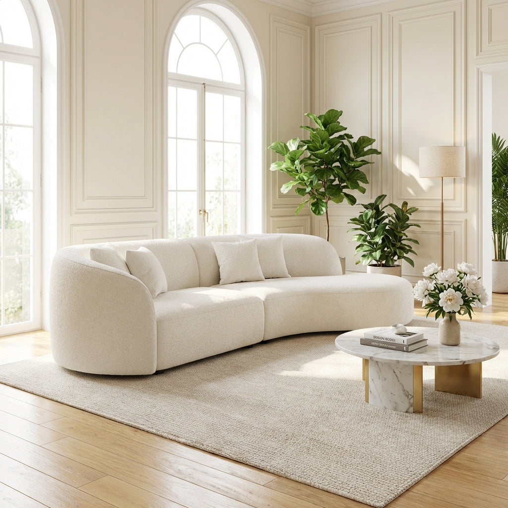 The Auckland Wool Fabric Sofa