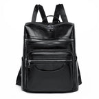 Leather Backpack Large Capacity for Women's - PU Soft