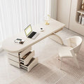 BLV09 Premium Cream White Office Desk