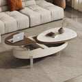 Mesa de centro inteligente BT77: Altura ajustable, extensible, rotación de 360 grados