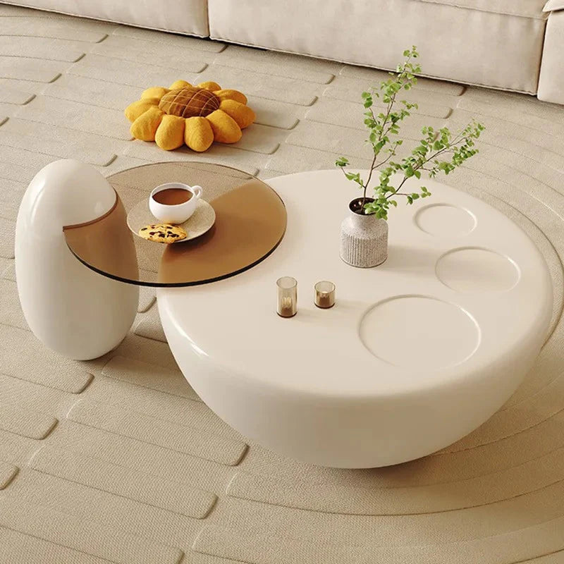 BT34 Round MDF Coffee Table Set