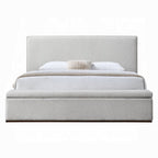 Daisy Storage Upholstered Platform Bed - Grey