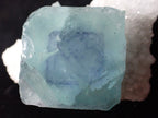 Blue Jelly Fluorite with Phantom on Quartz Matrix – Yaogangxian Mine (YGX), China