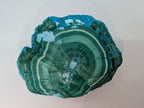 Congo Chrysocolla with Malachite – Botryoidal Specimen with Natural Base (363g)
