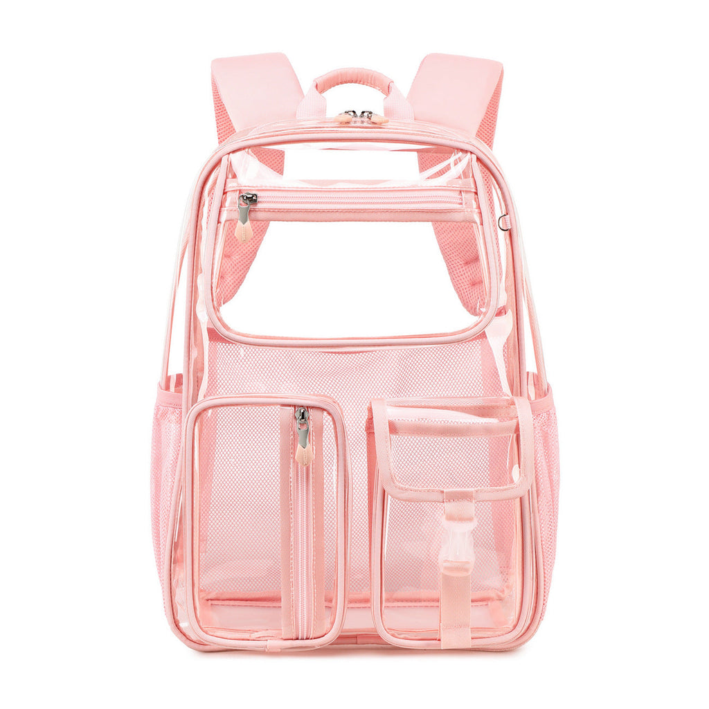 Clear Transparent Backpack – Large Capacity
