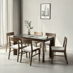 Scania Faux Marble Top Dining Table