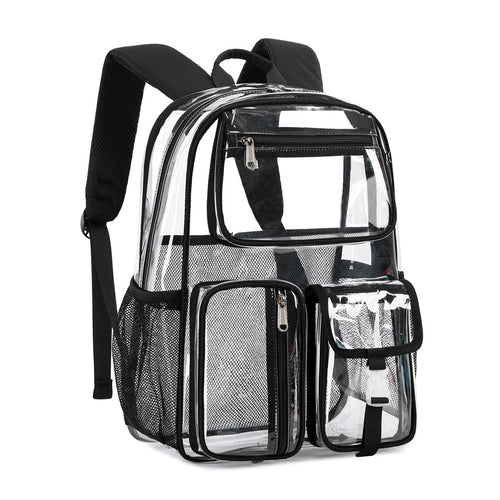 Clear Transparent Backpack – Large Capacity