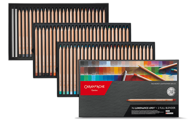 Caran d'Ache - Luminance Coloured Pencil - Sets