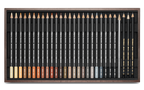 Caran d'Ache - Museum Watercolour Pencil - Wooden Box Set of 76