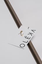 TRIO FEUILLAGE BRUN Stretched Canvas Artwork x3